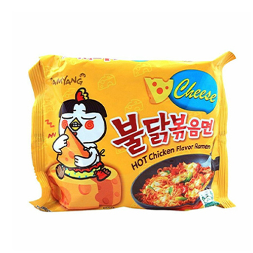 Samyang Hot Chicken Ramen Buldak Cheese Noodles thumbnail 1